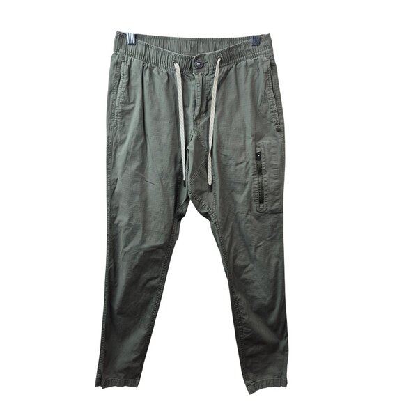 Vuori Pants Mens S Green Performance Joggers Drawstring Waist The Rise The Shine - Picture 1 of 10